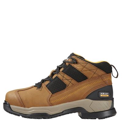 Ariat Work: Contender Steel Toe Zapatos de Seguridad Mujer - Marrones (PGXRM6140)